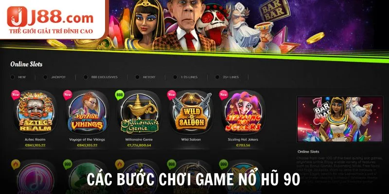 Các bước để trải nghiệm Slot tại nhà cái