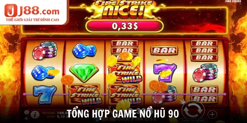 Kho trò chơi làm mưa làm gió tại Nổ Hũ 90