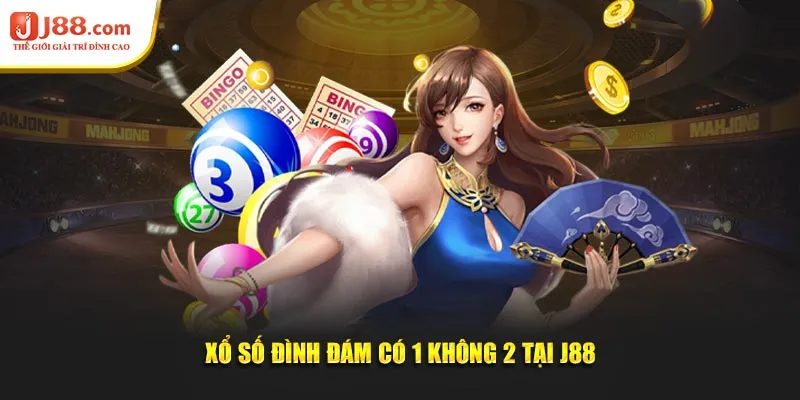 Xổ số đình đám có 1 không 2 tại J88